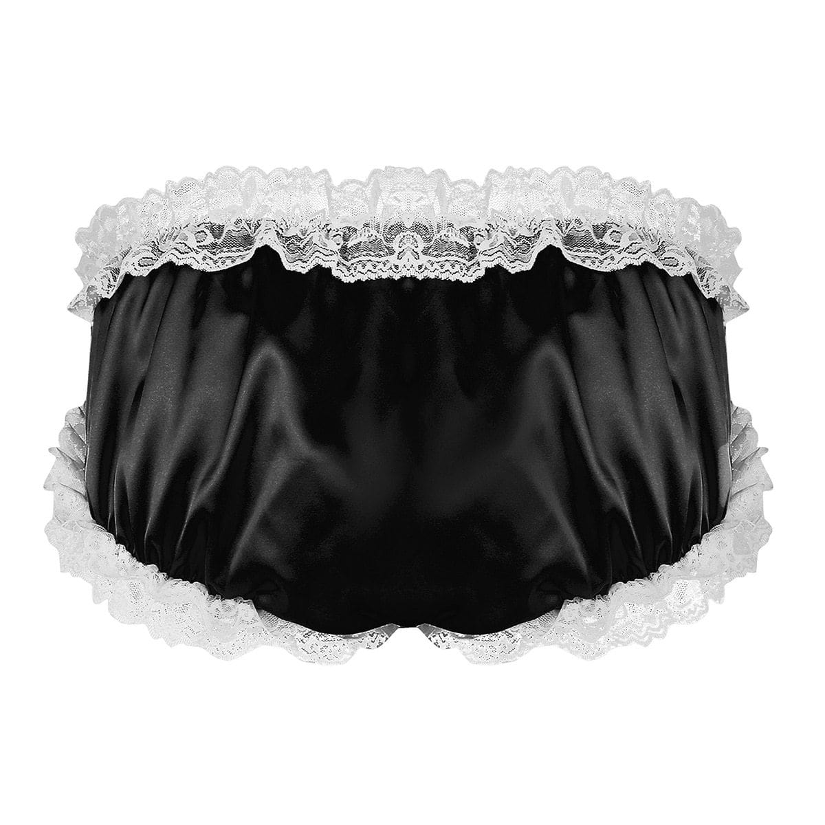 Sissy White Satin Bra & Panties Set Top Knickers Mens Lingerie Underwear -   New Zealand