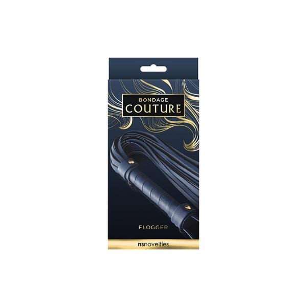 NS Novelties Bondage Bondage Couture Flogger Blue