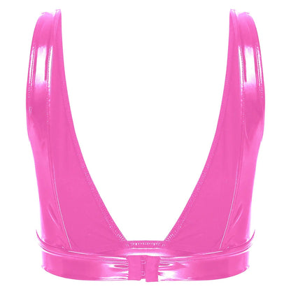 Kinky Cloth Wide Shoulder Strap Bra