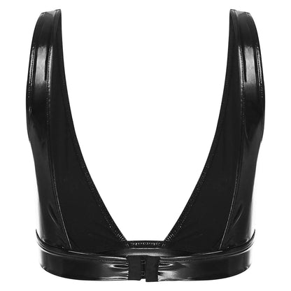 Kinky Cloth Wide Shoulder Strap Bra