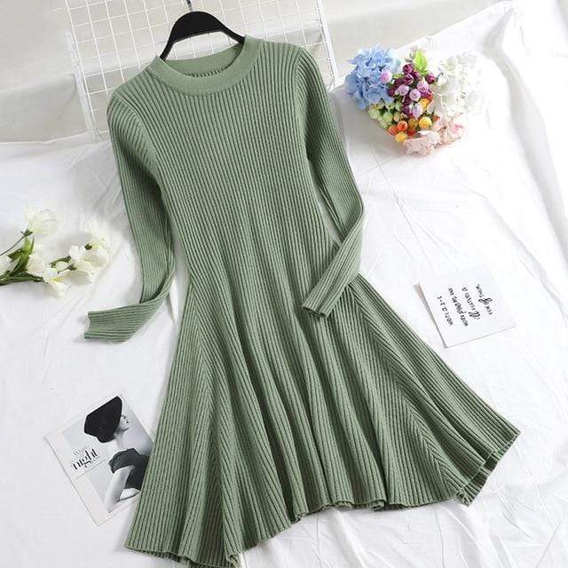 Baby Doll Knit Sweater Dress – Kinky Cloth