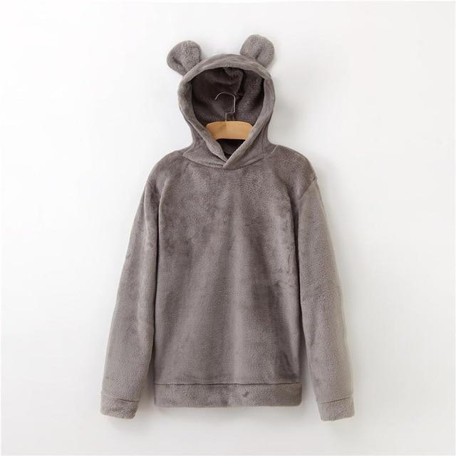 Teddy bear hoodie cheap with ears