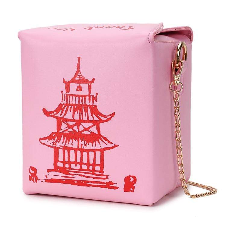 Chinese takeout box purse | Purses, Chinese takeout box, Clothes design