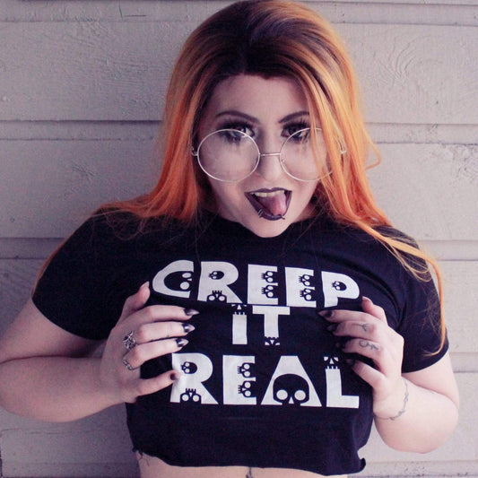 Creep It Real Skull Top