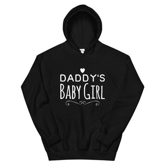 Daddy's Baby Girl Hearts Hoodie