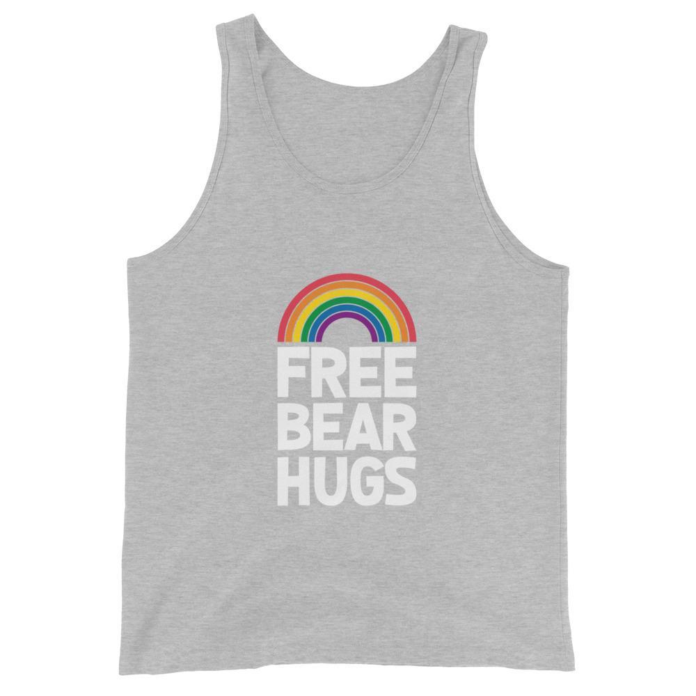 Kinky Cloth Athletic Heather / XS Free Bear Hugs Tank Top