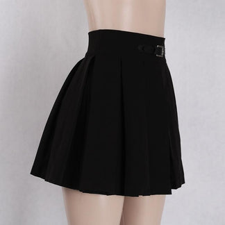 Gothic High Waist Pleated Skirt – Kinky Cloth