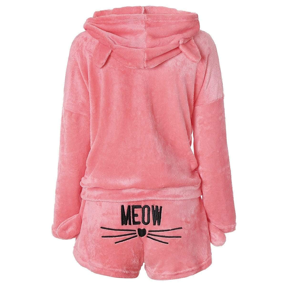 Kitten Whiskers Pajamas Set Kinky Cloth