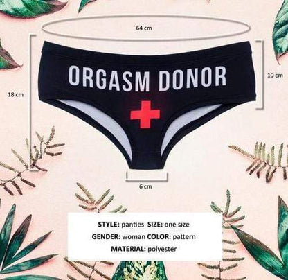 Kinky Cloth Orgasm Donor Panties