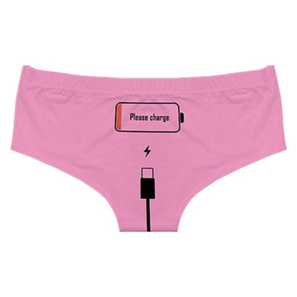 Kinky Cloth Pink / XXL / 1PC Please Charge Panties