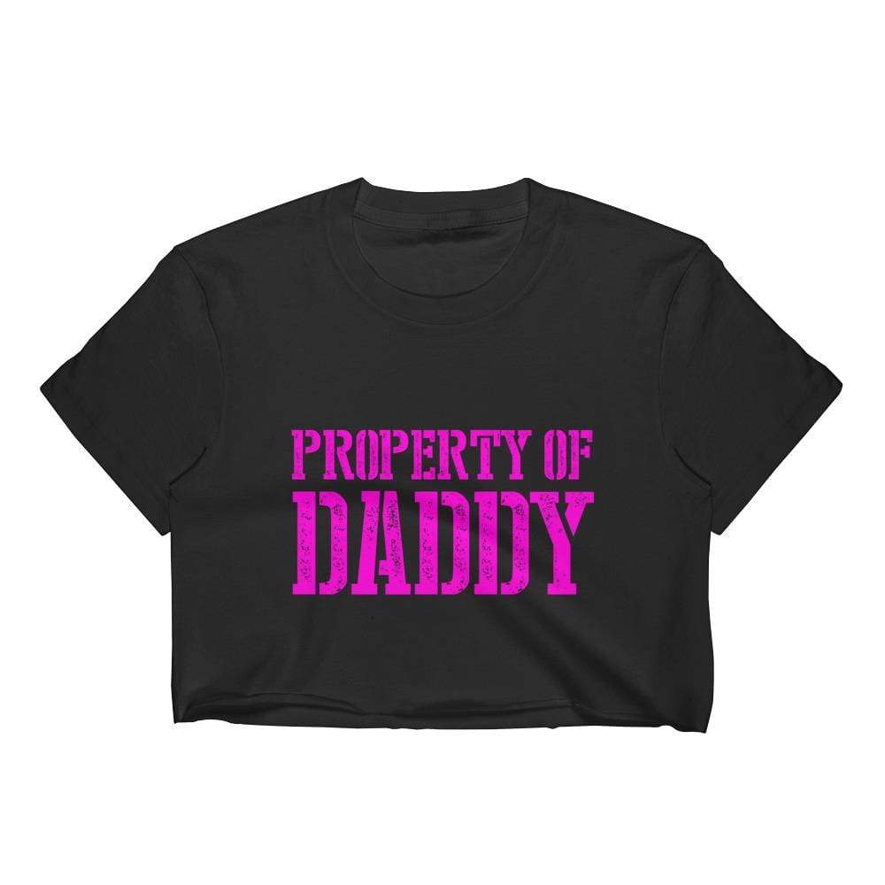 Property of Daddy Crop Top Stencil