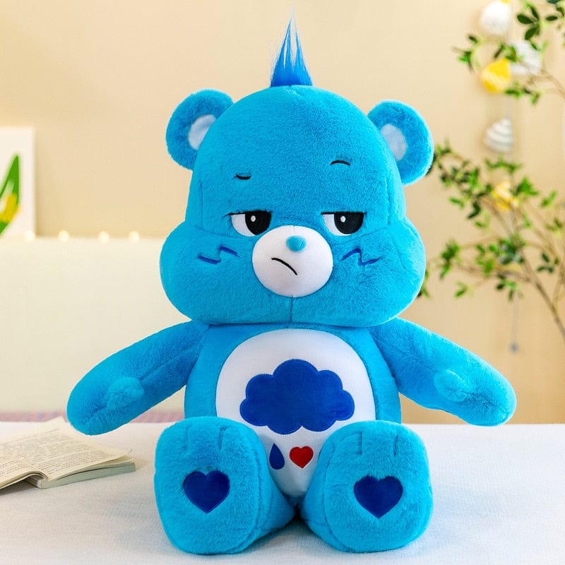 Kinky Cloth Blue / about 27cm Rainbow Plush Bear Stuffie