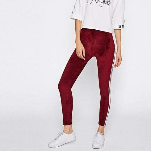 Zara leggings 2024 with side stripe