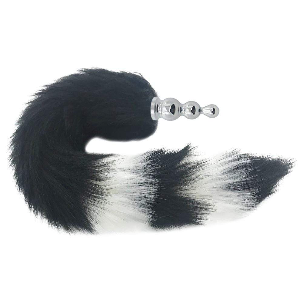 Skunk Striped Tail Plug