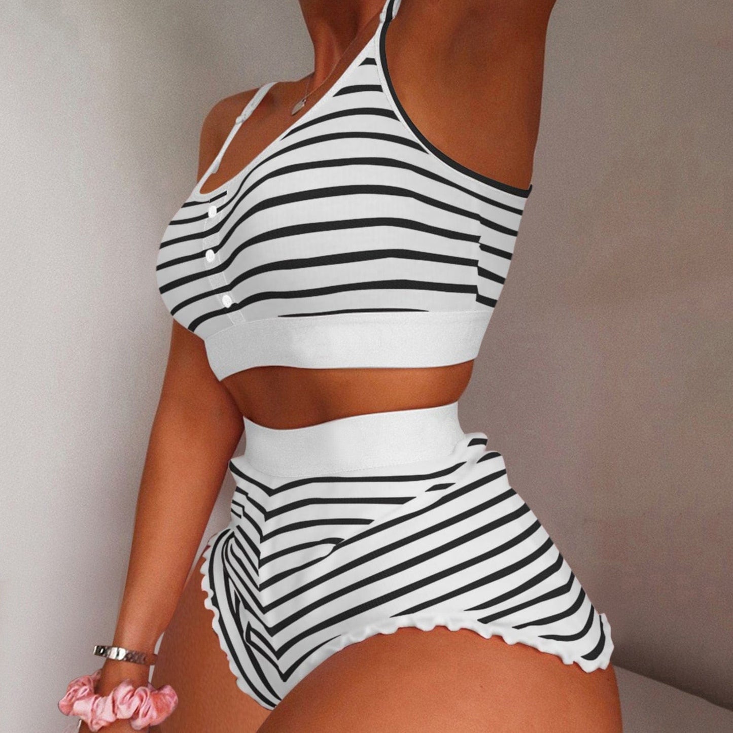 Kinky Cloth A / S / China Stripes Cami Sleepwear Set