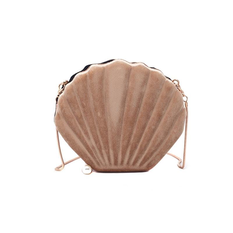 Kinky Cloth 100002856 Velour Shell Shoulder Bag