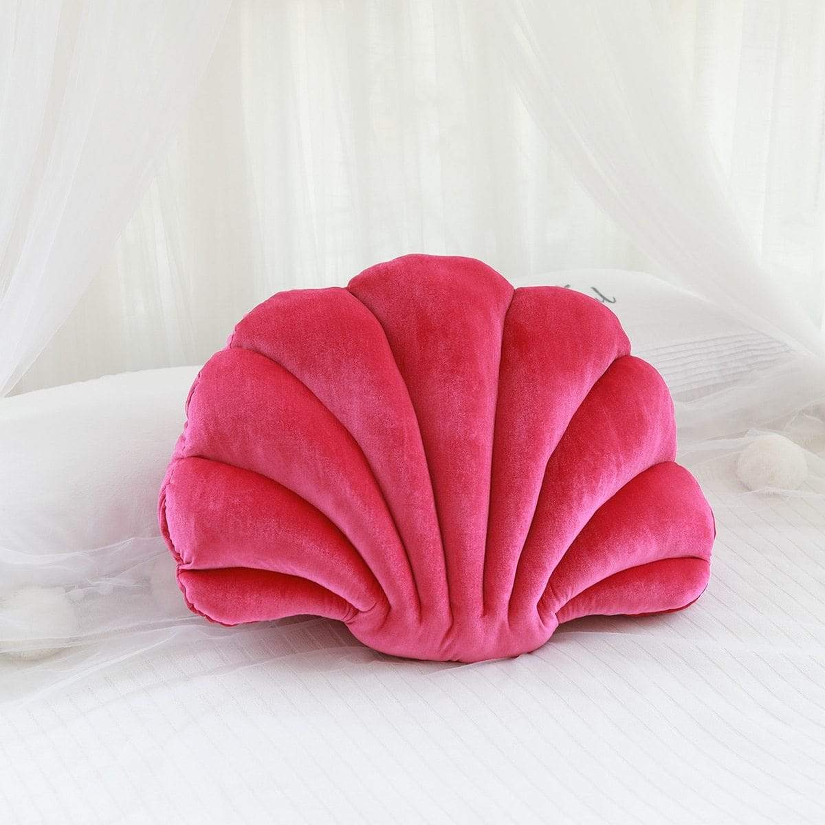 Seashell pillow velvet sale