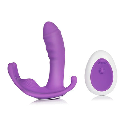 Kinky Cloth Purple No Box Wearable Dildo Vibrator
