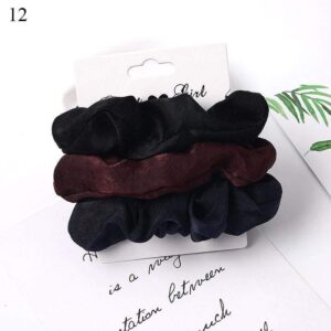 Kinky Cloth 200000395 Dark Colors 1 Set Candy Color Hair Ties