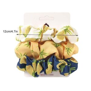 Kinky Cloth 200000395 Pineapple 1 Set Candy Color Hair Ties