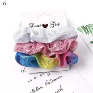 Kinky Cloth 200000395 Shimerry - 1 1 Set Candy Color Hair Ties