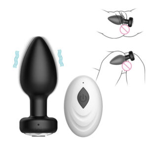 Kinky Cloth 10 Frequency Plug Vibrator