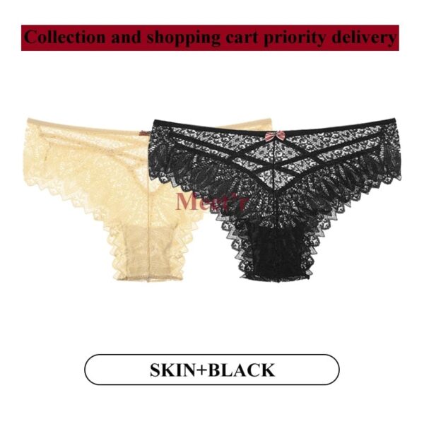 Kinky Cloth Image color 14 / S 2Pcs/Lot Lace Hollow Out Underwear