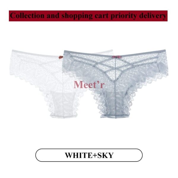 Kinky Cloth Image color 2 / S 2Pcs/Lot Lace Hollow Out Underwear