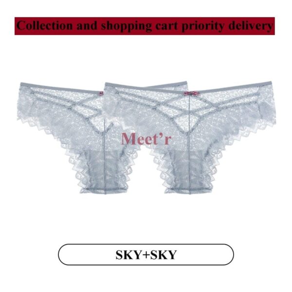 Kinky Cloth 2Pcs/Lot Lace Hollow Out Underwear