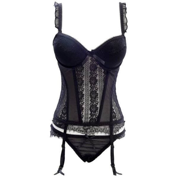 Kinky Cloth 3 Pcs/Lot Push-Up Corset Lingerie