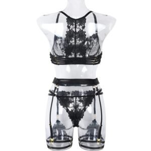 Kinky Cloth 3-Piece Underwear Lace Set