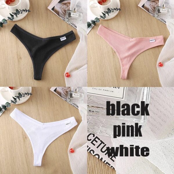 Kinky Cloth set13 / M / Set 3PCS/Set Cotton Thong Panties