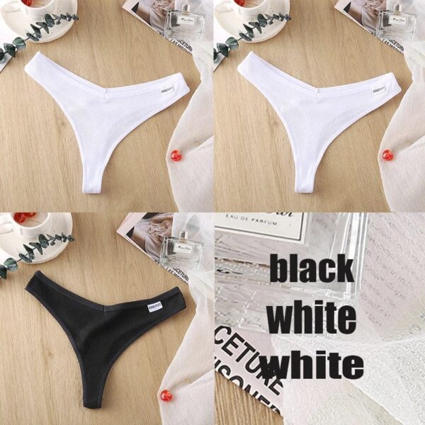 Kinky Cloth set14 / M / Set 3PCS/Set Cotton Thong Panties