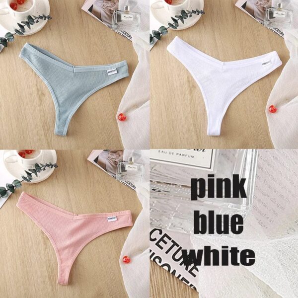 Kinky Cloth set20 / L / SET 3PCS/Set Cotton Thong Panties