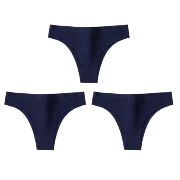 Kinky Cloth 3PCS/Set Ice Silk Thong Panties