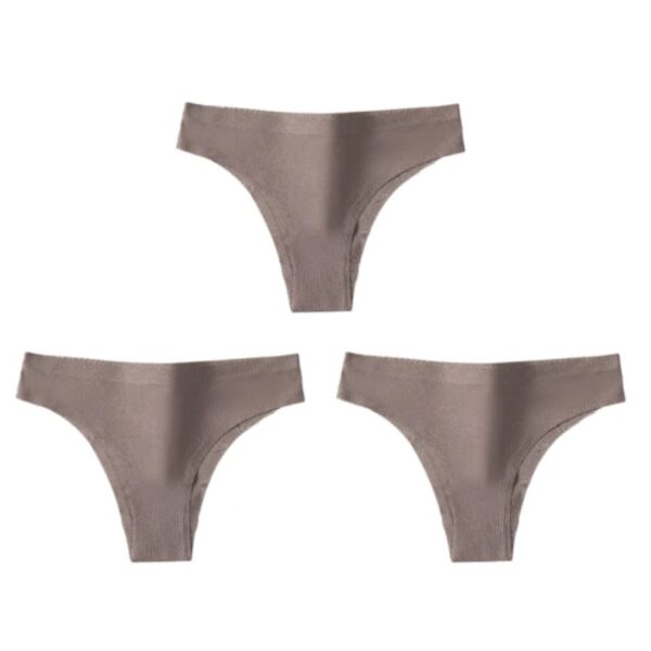 Kinky Cloth 3PCS/Set Ice Silk Thong Panties