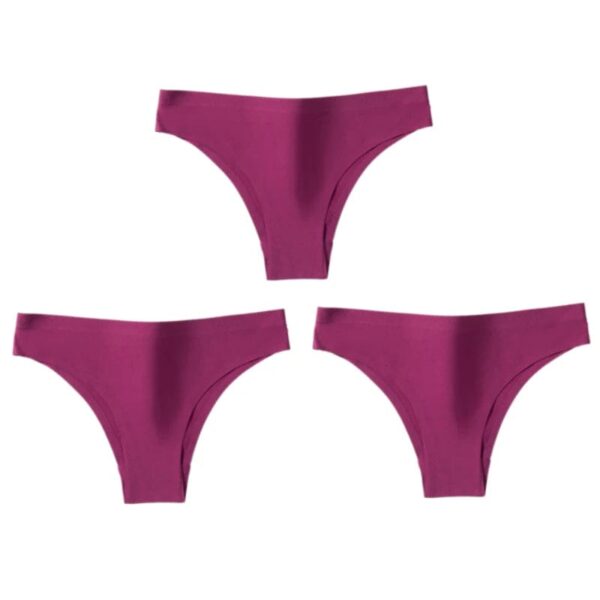 Kinky Cloth 3PCS/Set Ice Silk Thong Panties