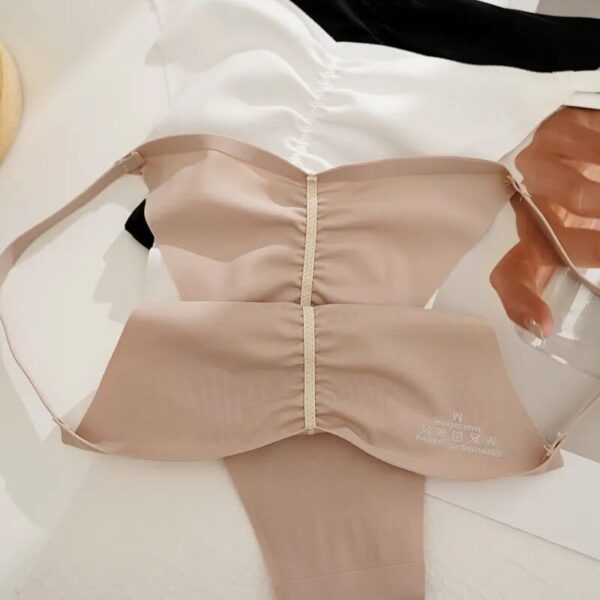 Kinky Cloth 3PCS/Set Ruched Ice Silk Panties