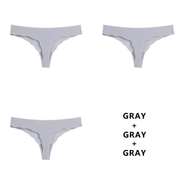 Kinky Cloth 3PCS/Set Seamless T-Back Panties