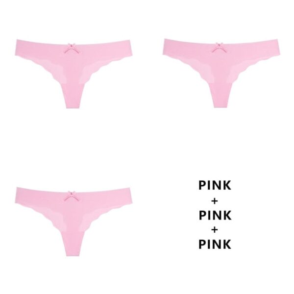 Kinky Cloth 3PCS/Set Seamless T-Back Panties