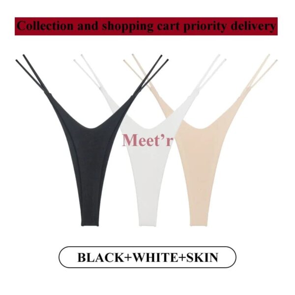 Kinky Cloth image color 6 / S / CHINA | 3pcs 3PCS/Set Thin G String Thongs