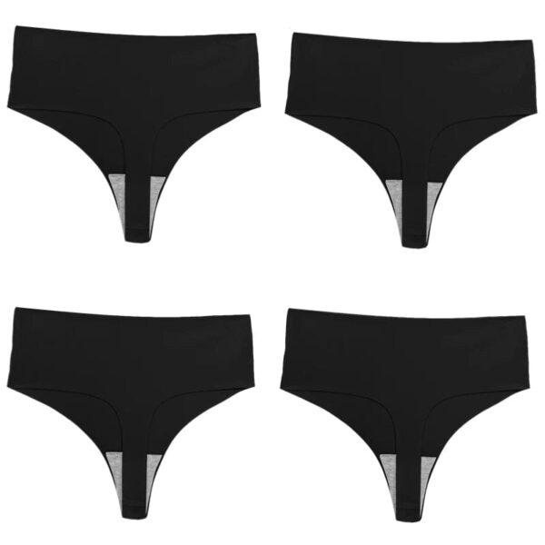 Kinky Cloth 4PCS/Set High-Rise Thongs