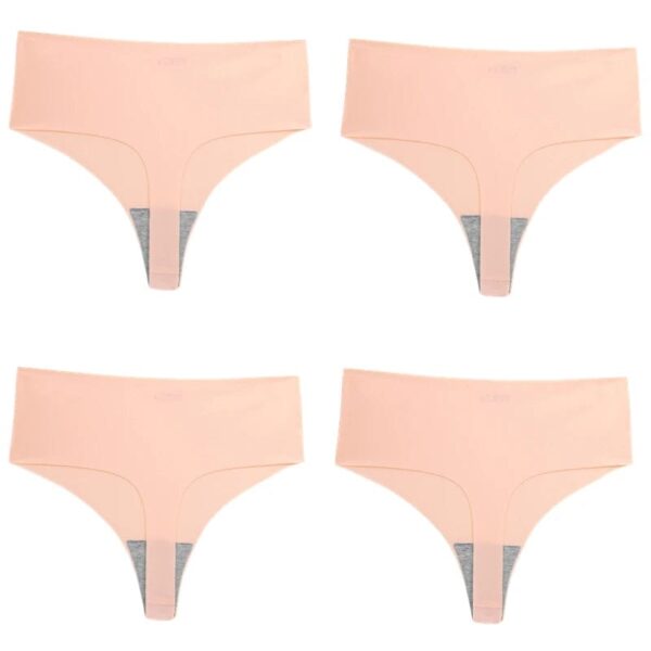 Kinky Cloth 4PCS/Set High-Rise Thongs