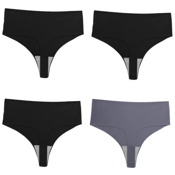 Kinky Cloth 4PCS/Set High-Rise Thongs