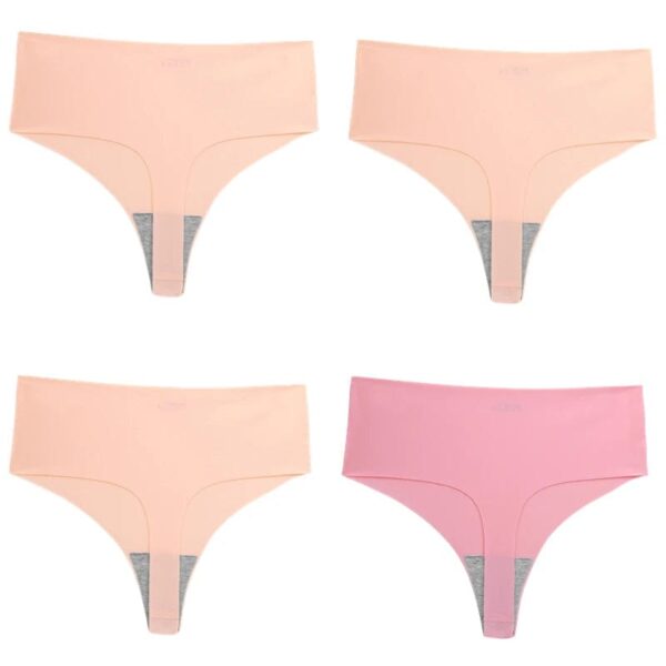 Kinky Cloth 4PCS/Set High-Rise Thongs