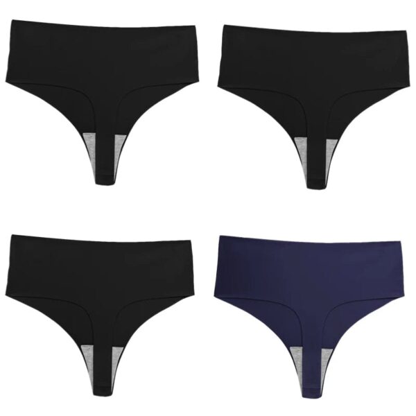 Kinky Cloth 4PCS/Set High-Rise Thongs