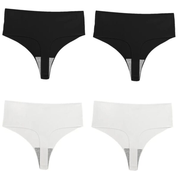 Kinky Cloth Set 11 / XS / 4pcs 4PCS/Set High-Rise Thongs