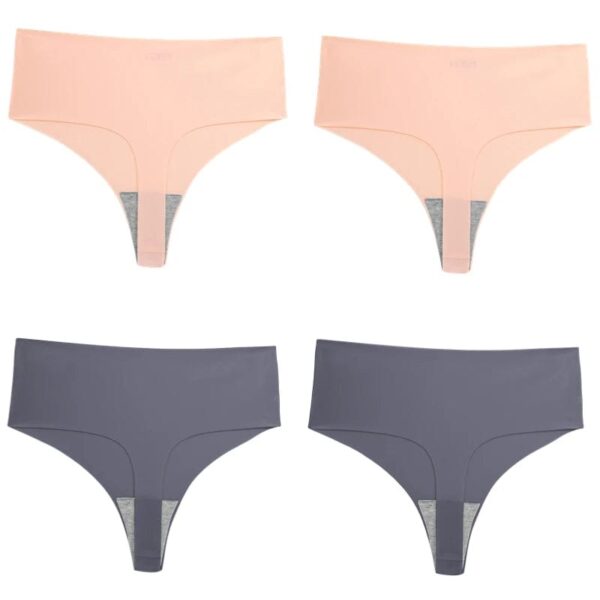 Kinky Cloth Set 13 / XS / 4pcs 4PCS/Set High-Rise Thongs