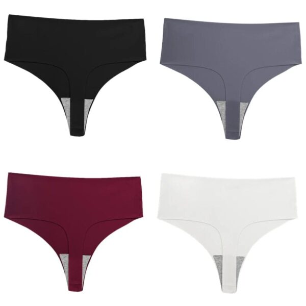 Kinky Cloth Set 2 / XS / 4pcs 4PCS/Set High-Rise Thongs