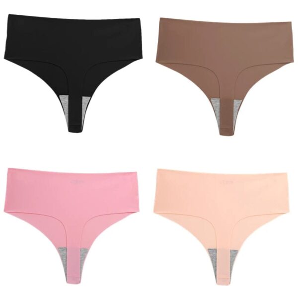 Kinky Cloth Set 3 / XS / 4pcs 4PCS/Set High-Rise Thongs